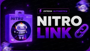 💎 Discord Nitro Gaming Link + Ativação 💎 - Gift Cards