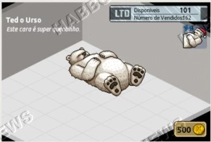 Ted o Urso LTD lote 79 - Habbo