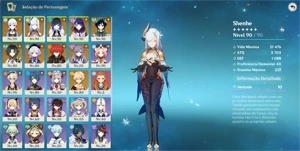 Yelan💦 Ayaka ❄️ Raiden💜 Shenhe🧊 Xiao 🍃Venti🍹 - Genshin Impact