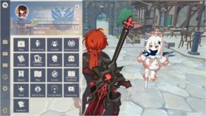 AR 39 DILUC WOLF GRAVESTONE 9.5K PRIMOGENS 23 ACQUAINTS FATE - Genshin Impact