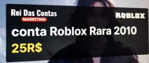🏆 Conta Roblox 2010 (Old School) - 15 Anos De Idade | Rara