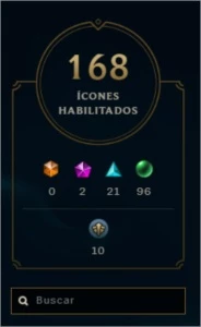 1186 reais gastos - 169 skins - plat IV honra 5 na season 9 - League of Legends LOL