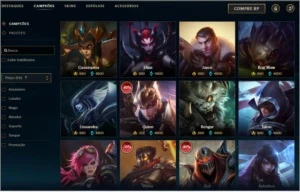 1186 reais gastos - 169 skins - plat IV honra 5 na season 9 - League of Legends LOL