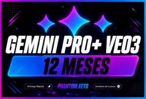 Gemini Pro + Antigravity + Flow 18 mes/30 dias de garantia! - Inteligência Artificial