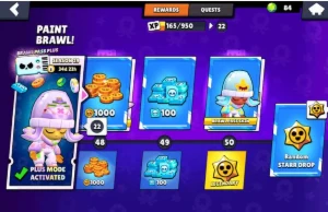 Conta brawl stars com brawl pass (PREÇO NEGOCIÁVEL)