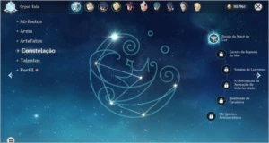Eula C1, Albedo, Mona e Jean - Genshin Impact
