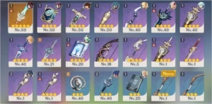 Conta Genshin AR 34 - HuTao + Celestial Spear + Mona - Genshin Impact