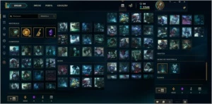 Conta GOLD 4, Skins Vitoriosas, Muitos Espólios e EA - League of Legends LOL