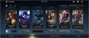 Conta Wild Rift Grão Mestre + conta LoL PC - League of Legends: Wild Rift LOL WR