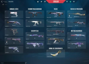 Conta Valorant Full Acesso | Elo: Platina 3 |9 Facas