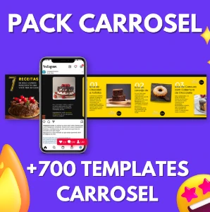 Canva - Pack Carrosel - Entrega imediata! - Serviços Digitais