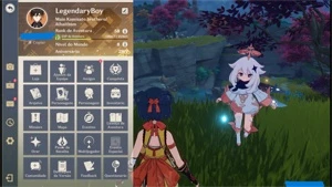 Ar 58, Vários 5 estrelas, abismo fácil, banner garantido - Genshin Impact