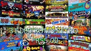 31.000 ROMS RETRO ARCADE - R$5,00 - Outros
