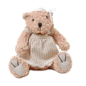 Ursinha Teddy - 15 cm - Artesanato e Personalizados