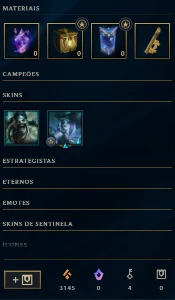 Conta Smurf (Upada A Mão) Nfa Inativa - League of Legends LOL