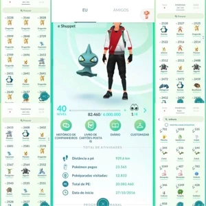 Conta Pokemon Go Nível 40 - Pokémon