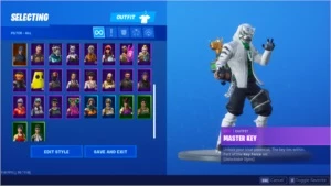 Conta de fortnite, parei de jogar na s8. ver detalhes