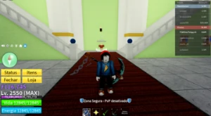 Conta Blox Fruits god human + CDK + SG + 9,6M DE BOUNTY - Roblox