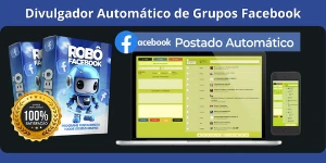 Robo Postador Automático Em Grupos Do Facebook (Extensão) - Outros