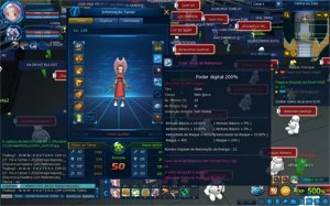 Conta LADMO Server Omegamon - Digimon Masters Online