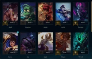 Conta LoL Diamante 3 - League of Legends