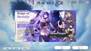 ar56 - genshin impact - 10 personagens 5* - 5 armas 5*
