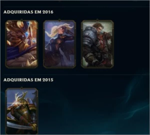 Conta diamante 4 baratissimo - League of Legends LOL