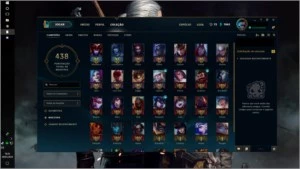 Conta League Of Legends | Todos champions | 74 SKINS |Platin LOL