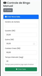 Script sistema de bingo - Outros