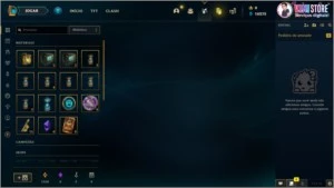 CONTAS UNRANKEDS LEAGUE OF LEGENDS LOL