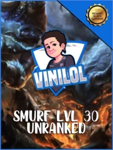 CONTAS UNRANKEDS LEAGUE OF LEGENDS LOL