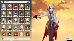 Conta 26 Personagens 5* AR 58 No Garantido e Mais !!! - Genshin Impact