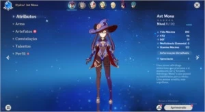 AR7 Mona + Bennet C1 + Noelle C2 + Xingqiu C1 - Genshin Impact