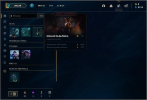 Conta prata 1 com 3 skins e 26 champs - League of Legends LOL