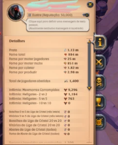 Conta albion online para PVP e PVE