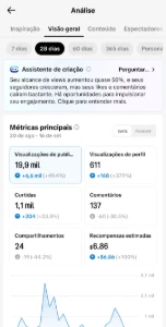 Vende conta ttk 13,6k - Redes Sociais