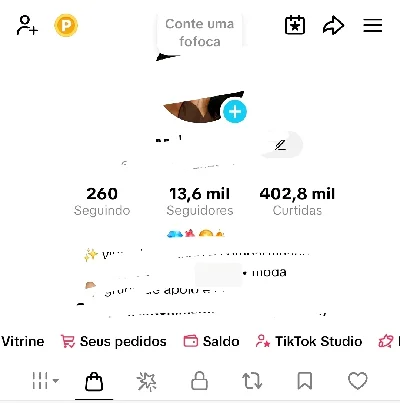 Vende conta ttk 13,6k - Redes Sociais