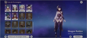 Baal C2 + Luz Cortadora de Grama. Xiao, Ganyu, Klee e Albedo - Genshin Impact