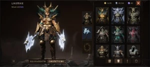 Diablo Imortal Barbara lvl 166 - Blizzard