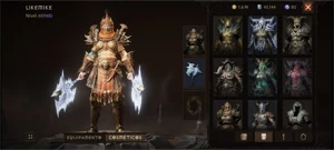 Diablo Imortal Barbara lvl 166 - Blizzard