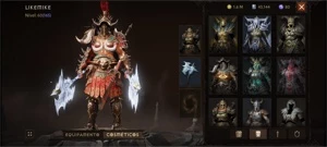 Diablo Imortal Barbara lvl 166 - Blizzard