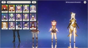 Genshin Impact Ar29 Diluc + Klee + 7000 Gemas