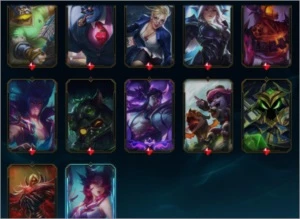 Gold IV / Honra 4 / Todos os Heróis Habilitados - League of Legends LOL