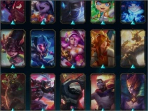 Gold IV / Honra 4 / Todos os Heróis Habilitados - League of Legends LOL