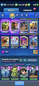 Conta de clash royale Porcos lvl 16
