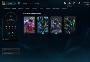 CONTA PLATINA 1 - League of Legends LOL
