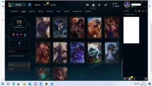 CONTA UNRANKED - League of Legends LOL