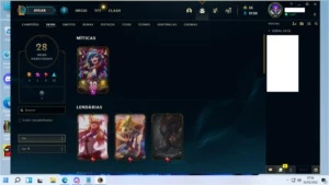 CONTA UNRANKED - League of Legends LOL