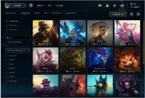 Conta league of legends 92 skins+139 campeoes LOL