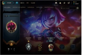 Conta league of legends 92 skins+139 campeoes LOL